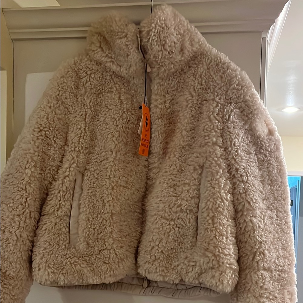 Save The Duck Faux Shearling Jacket